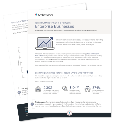 Enterprise Referral Marketing Report
