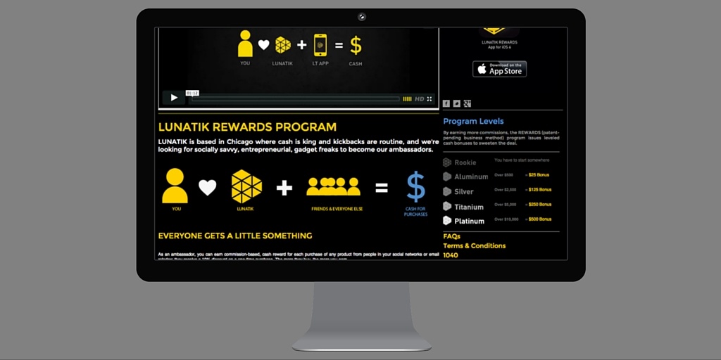 Lunatik rewards program